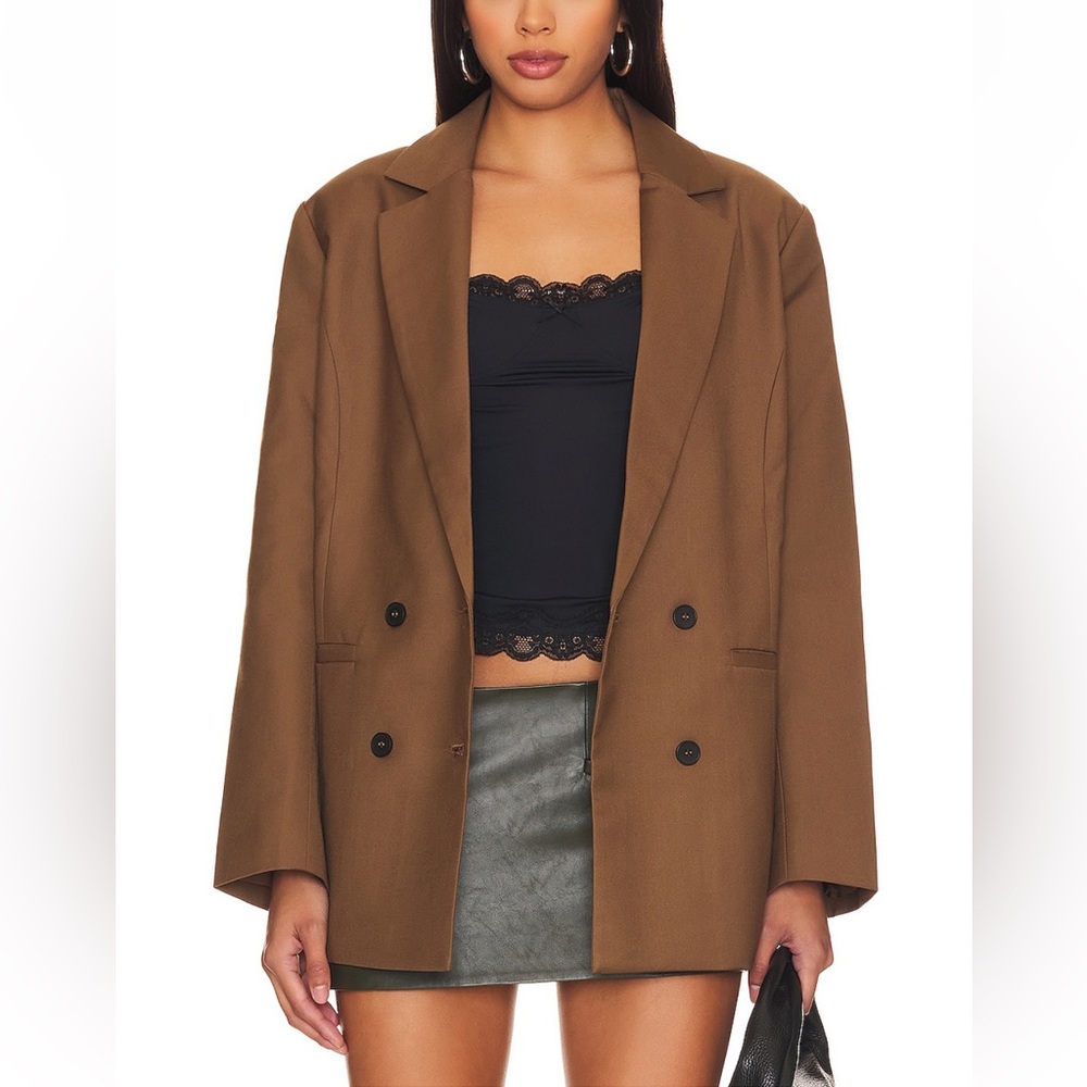 NWT Lioness Wyoming Blazer in Chocolate size M